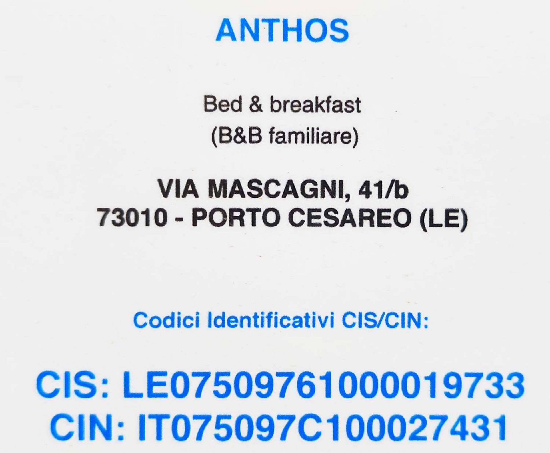 مبيت وإفطار Bed Anthos بورتو سيساريو المظهر الخارجي الصورة
